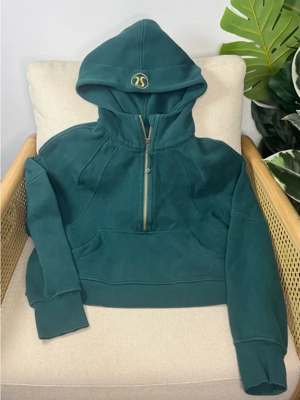 Lululemon Scuba Oversized Half-Zip Hoodie Size XS/S - Image 3