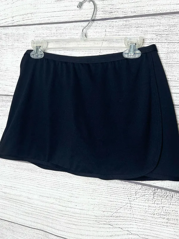 TYR Durafast Black Activewear Skorts Swim Shorts Skirt Size Large - Image 2