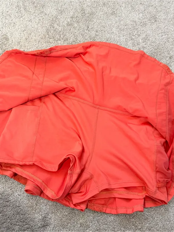 Free People Movement Women’s Pleats & Thank You Skort Skirt in Electric Sunset M - Image 9