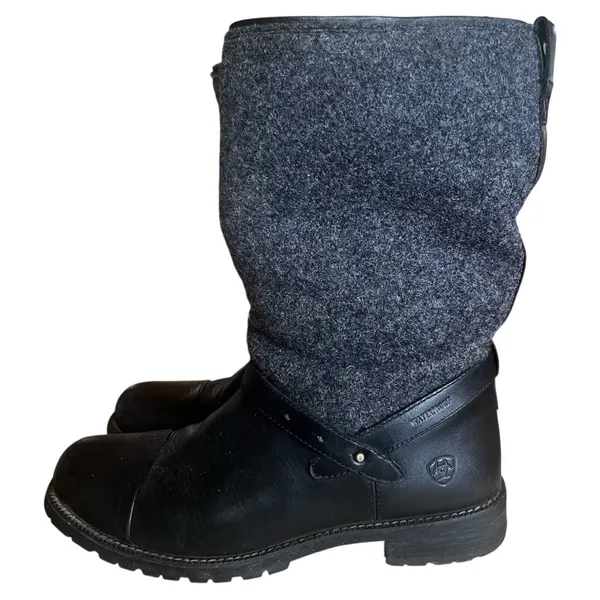 Ariat Chatsworth H2O black waterproof boots - Image 4