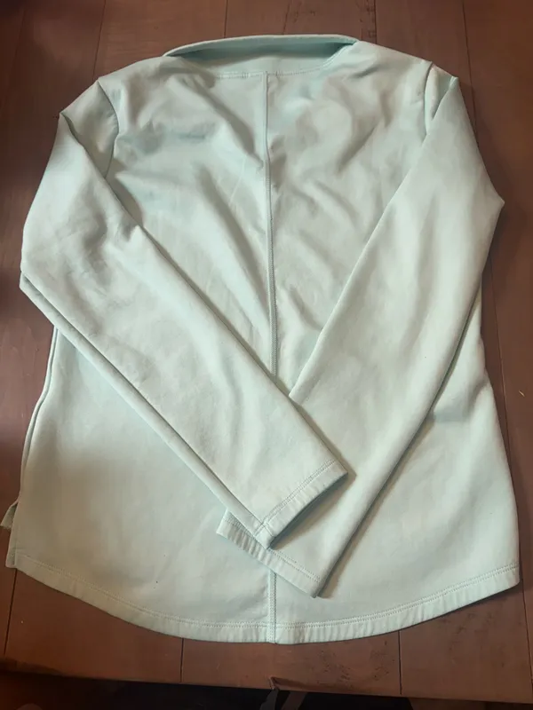 Nike Size Small ThermaFit Quarter Zip Robins Egg Blue Mint - Image 4