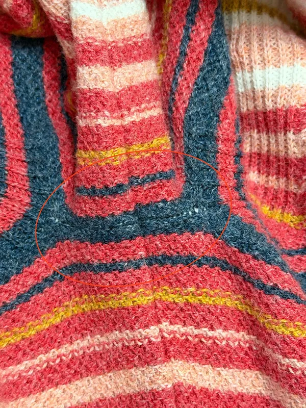 L.L. Bean Women’s Crewneck Longsleeve Multicolored Sweater Size Medium - Image 10