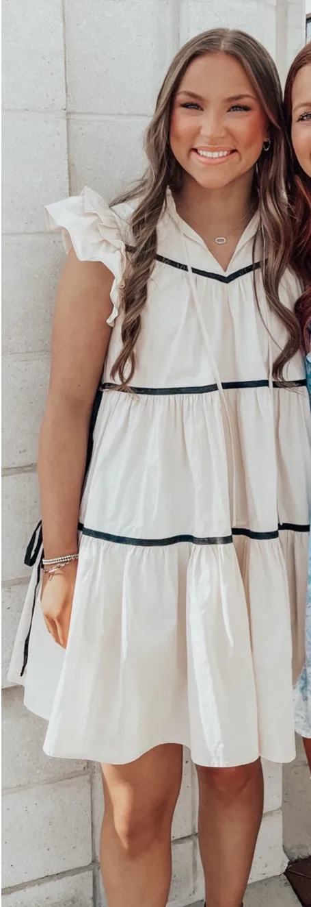 Sofie the Label Dress Tan - Image 4