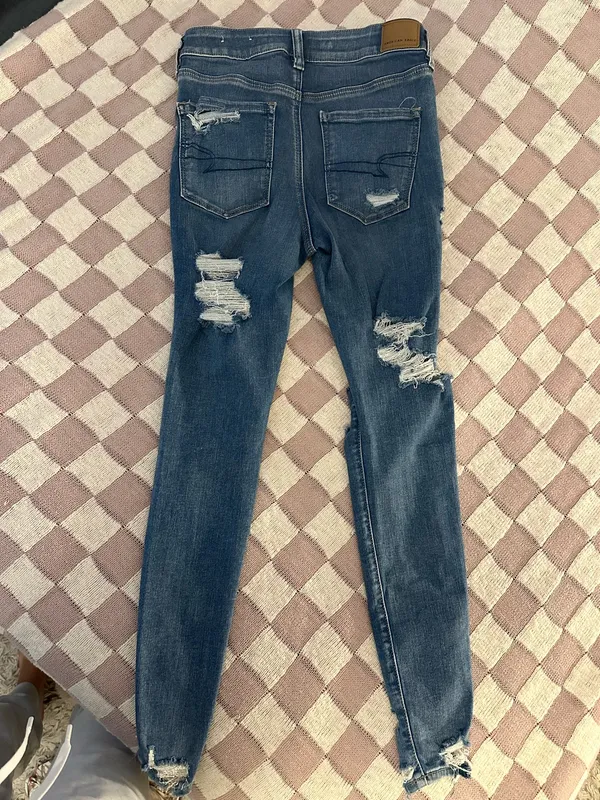 American Eagle Jeans Skinny Ripped - Image 4