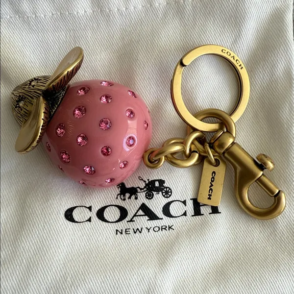 Coach Mouse Bag Charm Keychain - Image 7
