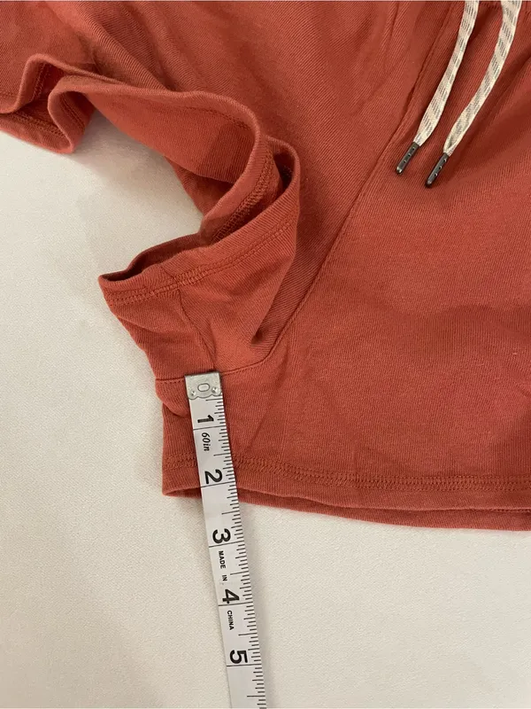 Vuori NWT Sunnyside Shorts with Pockets Cinnamon Color Size L - Image 9