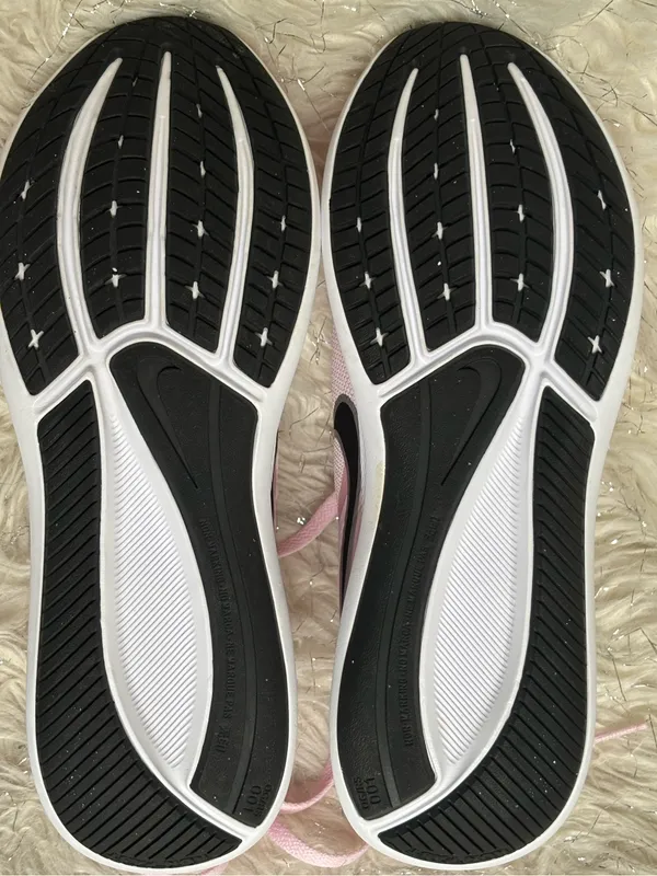 Nike Light Pink Young Star Runner 3 GS Sneakers Black Swoosh Size US5.5Y UK5 EUR - Image 7