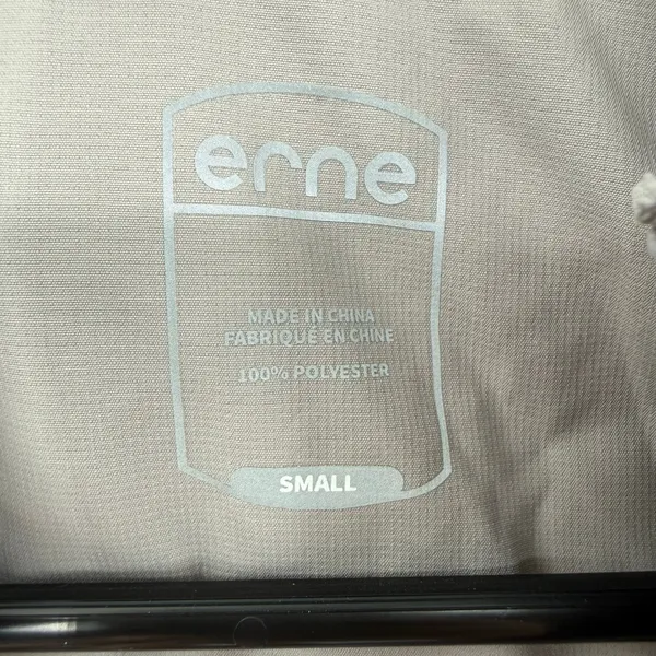 Erne Size Small The Highland Windbreaker Zinc Light Gray‎ Jacket Pickleball - Image 7