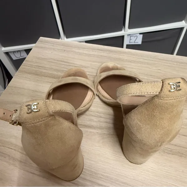 Sam Edelman Odila Elegant Tan Women's Chunky Block Heel Strappy Sandals - Image 7