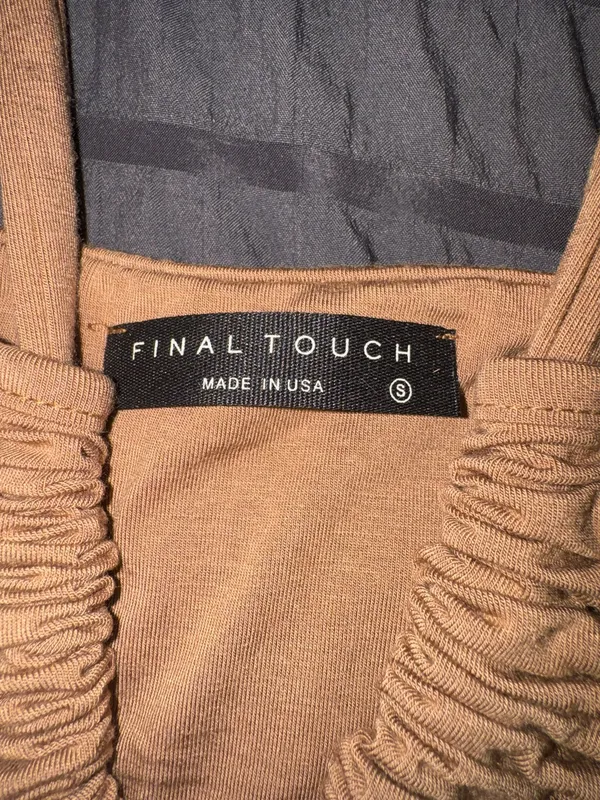 Final Touch Modal Halter Romper - Image 2