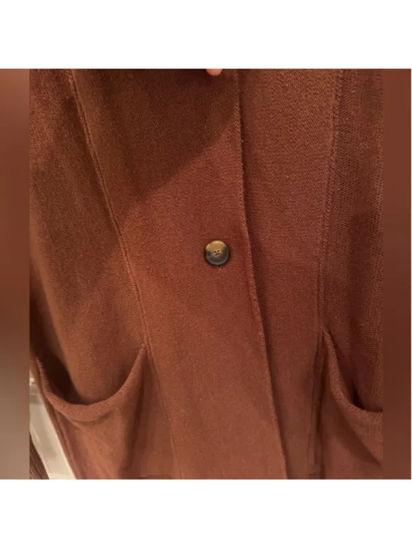 Free people Brown Cardigan Sweater - Image 5