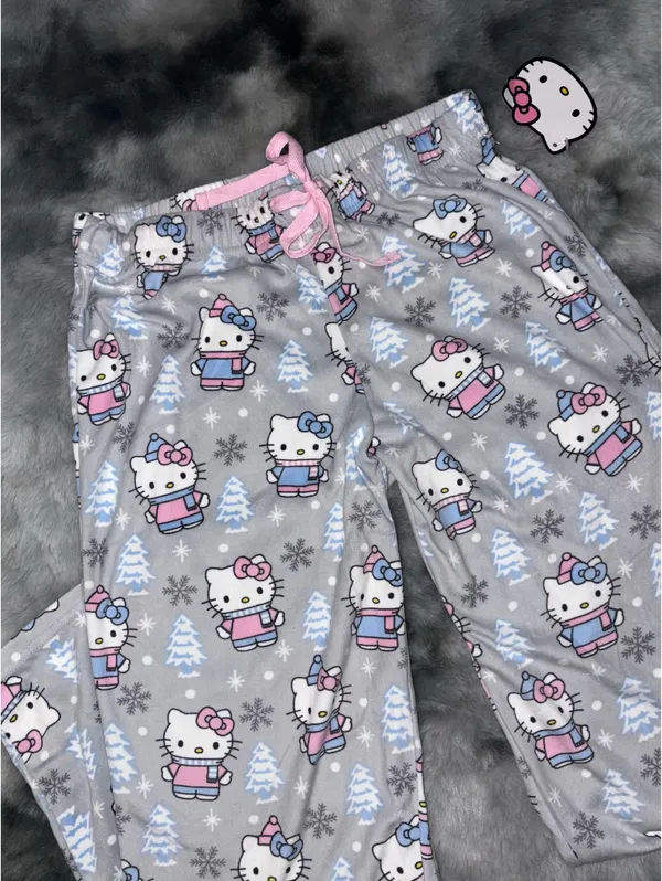 Sanrio Hello kitty Christmas pants - Image 3