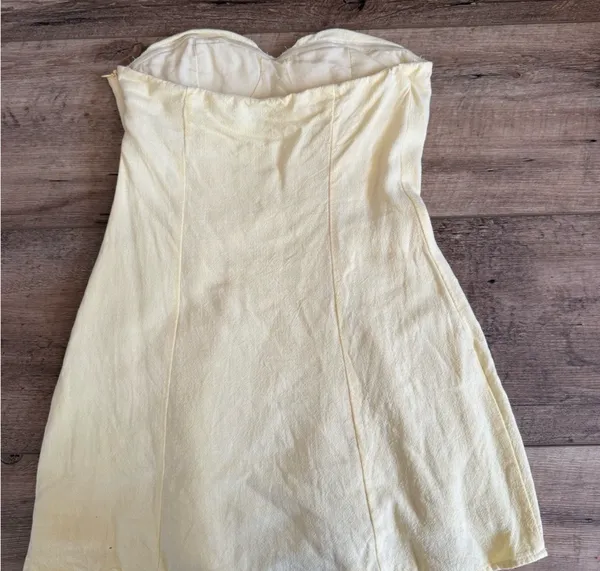 Peppermayo Mini Dress Yellow - Image 5