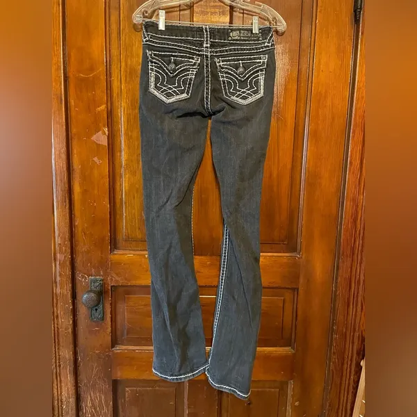 LA Idol jeans Black Size 28 - Image 2