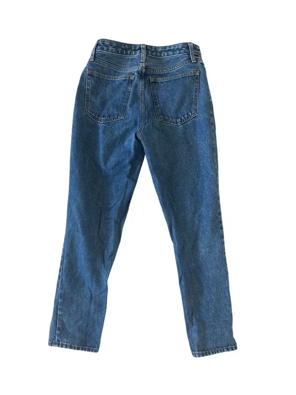 ABERCROMBIE & FITCH Annie High Rise Girlfriend Ankle Jeans Size 25 / US 0 - Image 5