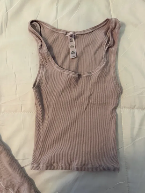 Skims cotton rib tank/boxer set - Image 2