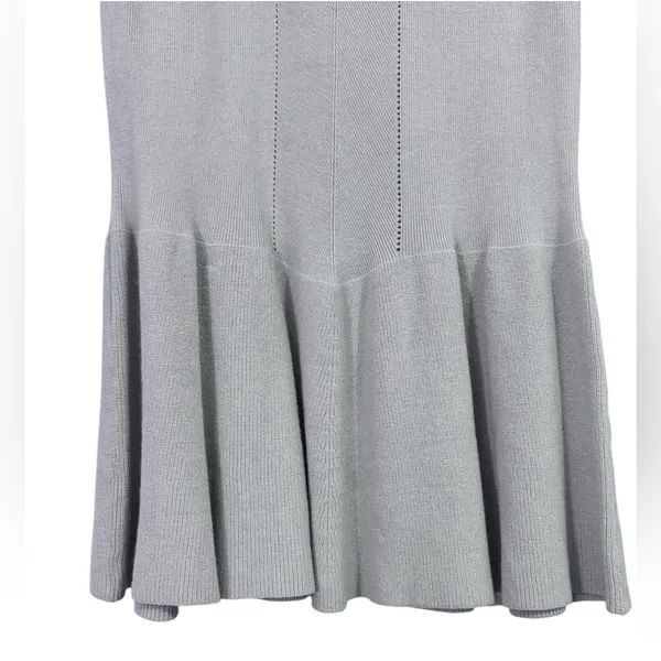 Revolve one grey day peplum grey viscose top‎ NWT - Image 2