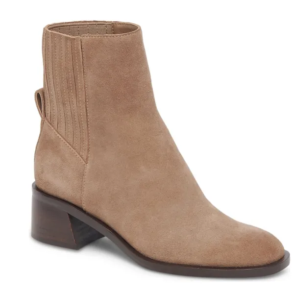 NEW Dolce Vita Linny H2O Bootie (Women) 9.5M, TRUFFLE SUEDE - Image 2