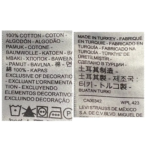 Levi's Premium 501 Jeans 28 Distressed Ripped Thrashed Grunge Straight Leg Denim - Image 16