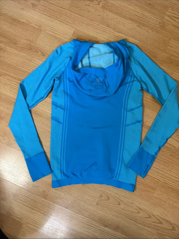 Athleta Teal/Light Turquoise Active Top - Image 2