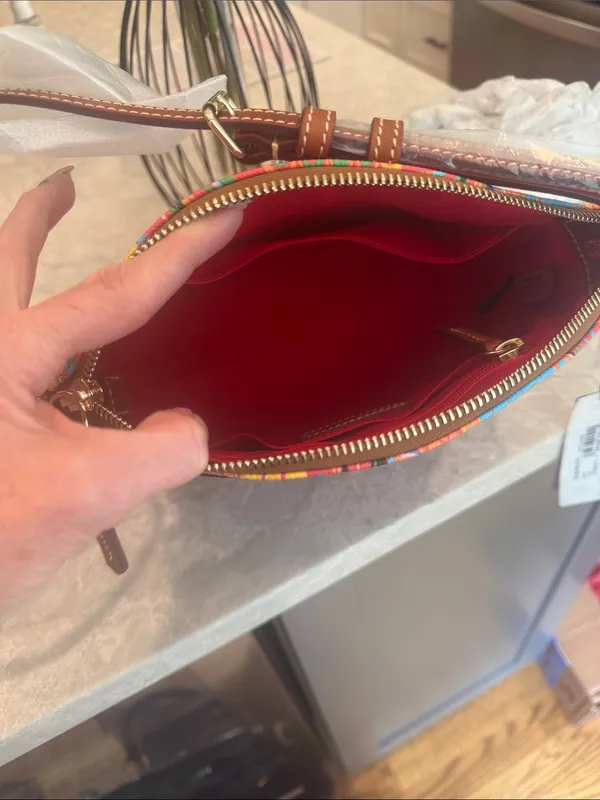 Dooney & Bourke Plumes Suki Crossbody Bag - Image 7