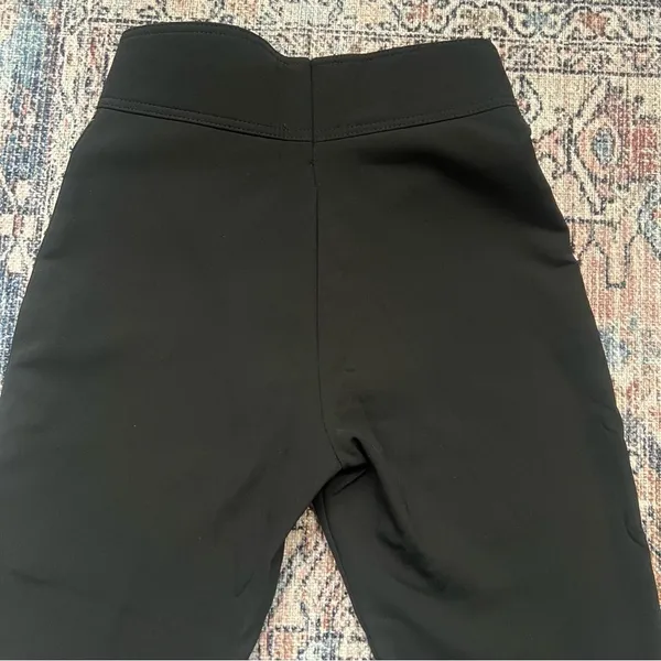 Vintage Schoeller of Switzerland Black Straight Slim Leg Stirrup Ski Snow Pants - Image 10