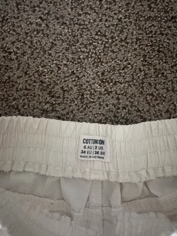 Cotton On Cargo Pants White - Image 2