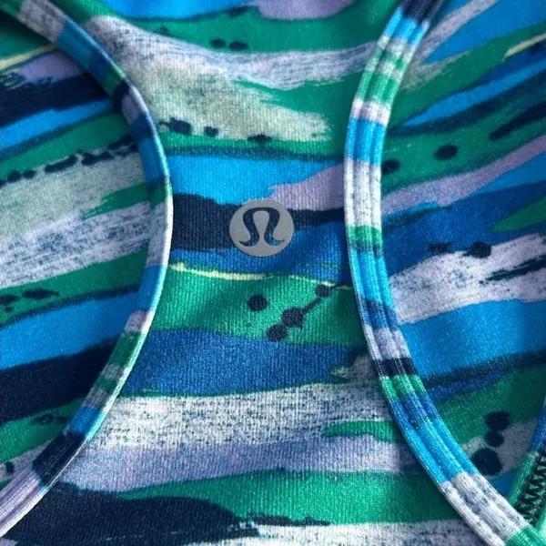 Lululemon Cool Racerback in Seven Wonders Multi Size 4 - Image 12