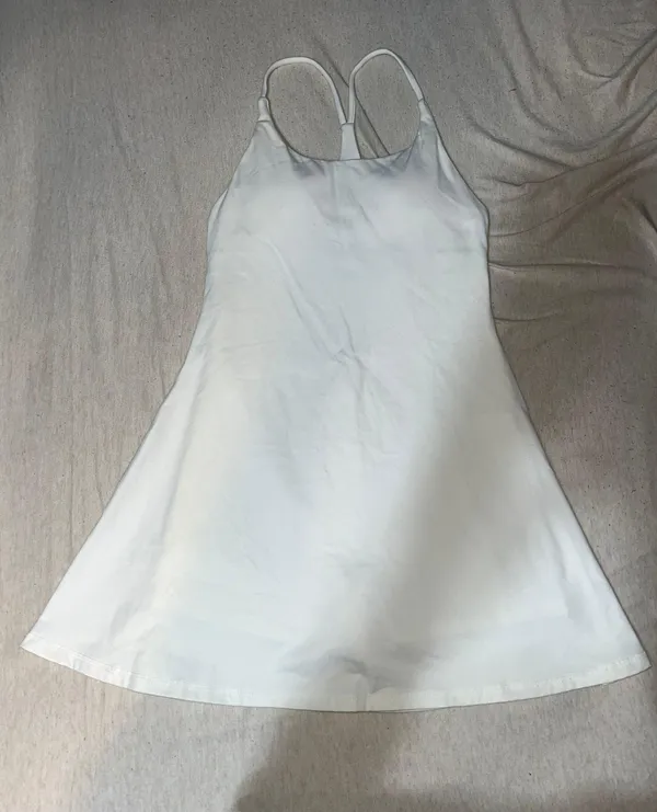 White Athletic Dress - Image 2