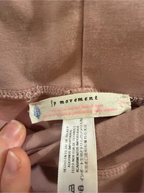 FP Movement by Free People Mauve Tie-Hem Leggings - Image 4