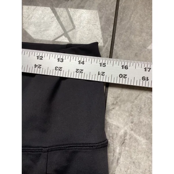 Prana Becksa 7/8 Jogger Dark Gray High Waisted Ribbed Yoga Pants Womens Large - Image 6