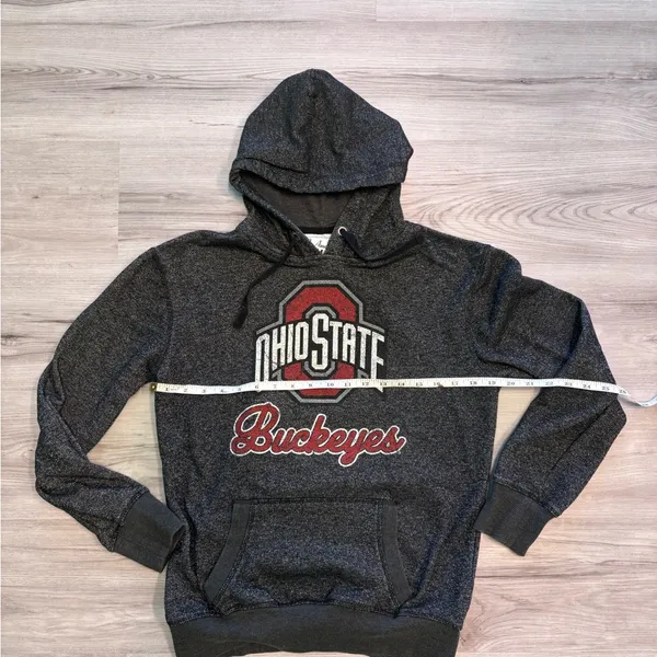 Ohio State Buckeyes Womens Black Hoodie - Image 5