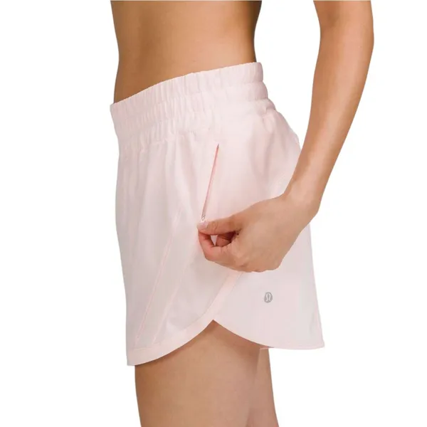 Lululemon Track That Mid-Rise Lined Short 5" Strawberry Milkshake - Image 7