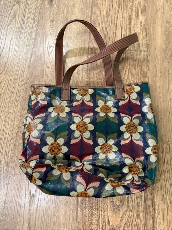 Fossil Key-Per coated canvas floral shoulder bag - Image 2