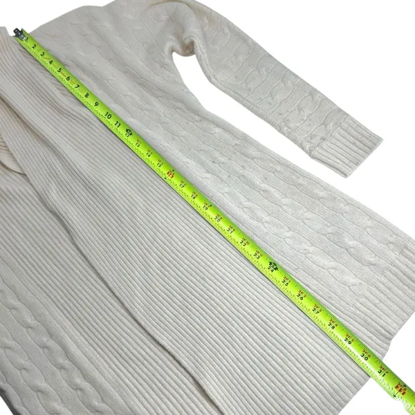 Ralph Lauren Black Label Circle Cable Knit Cardigan 100% Cashmere - Image 11