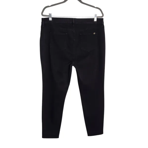 Jennifer Lopez Black Distressed Skinny Ankle Jeans Size 16 NWT - Image 2