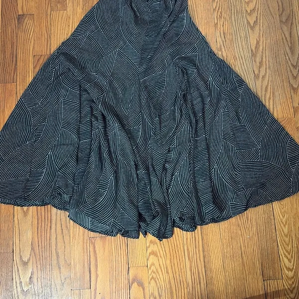 Madewell Tie-Waist Midi Dress in Dot Black‎ White sizs S NWT - Image 7