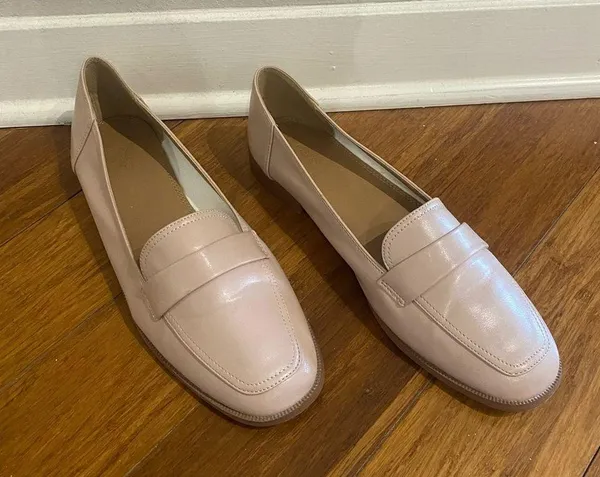 ASOS Light Pink Loafers - loafer flat shoes in blush - Image 4