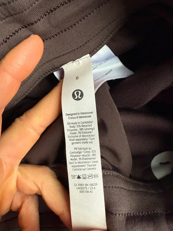Lululemon Softstreme In Espresso - Image 3