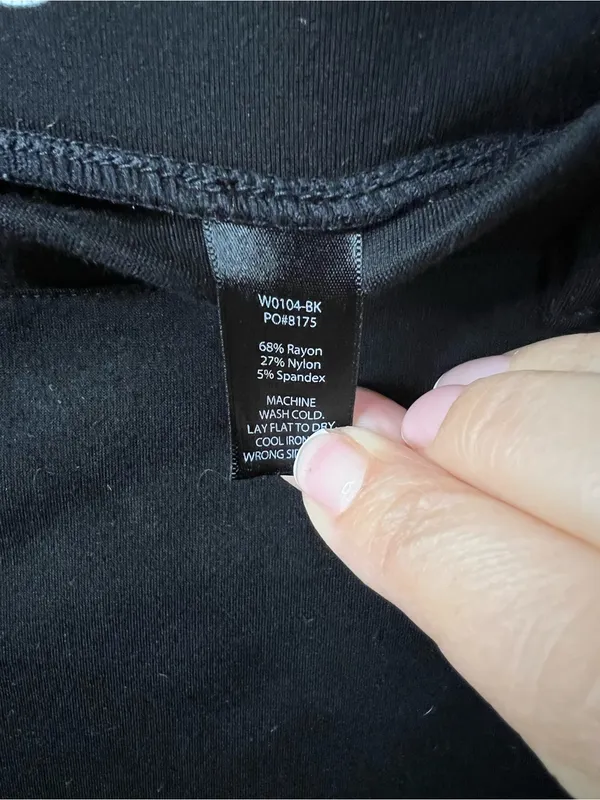 Betabrand Classic Bootcut Dress Yoga Pants Black Stretch Workwear Large L - Image 6