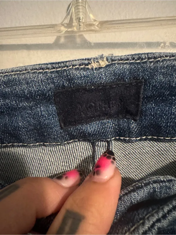 MOTHER Denim The Looker Crop in Gypsy- 26 - Image 3