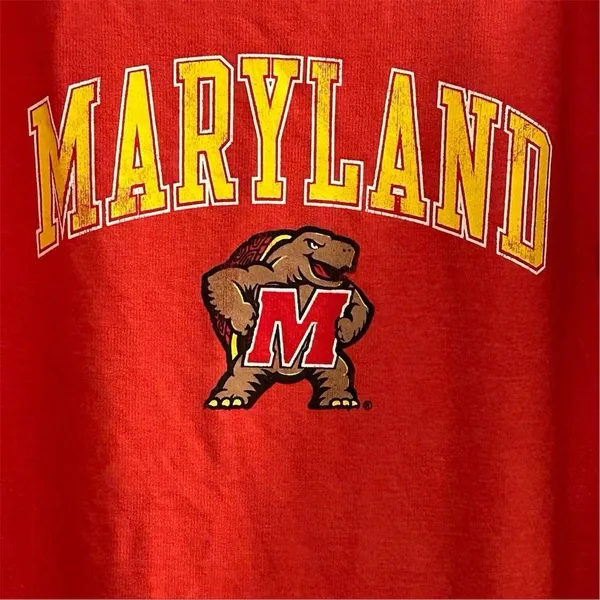 Maryland‎ Terrapins Fanatics Women’s XL Red Pullover Sweatshirt - Image 4