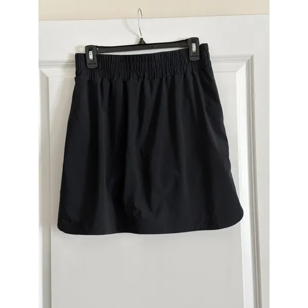CRZ YOGA Black‎ Feathery-Fit Soft A Line Pocket Skirt 18'' Medium - Image 6