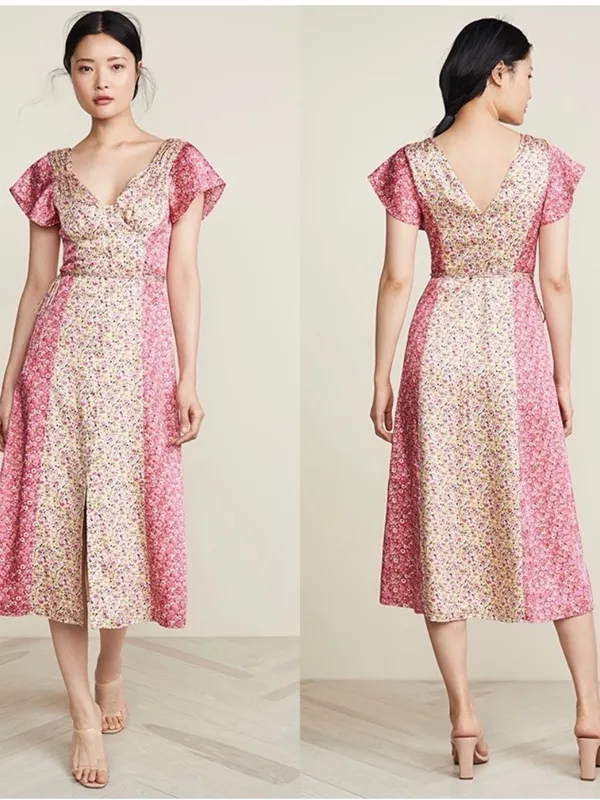 Cinq a Sept Floral Jessica dress - Image 2