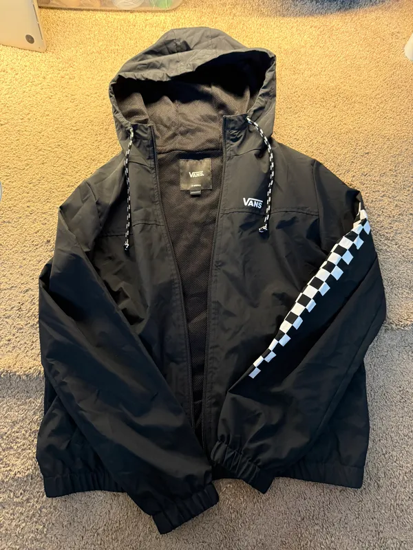 Vans Zip up Rain Jacket - Image 4