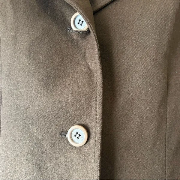 PENDLETON brown wool top blazer jacket made in USA women’s Small - Image 3