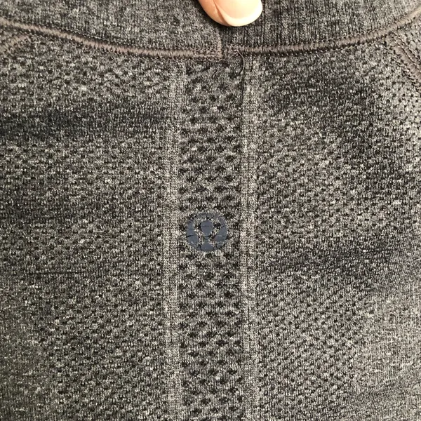 Lululemon Swiftly Tech Long Sleeve Heathered Gray Top Size 6 - Image 4