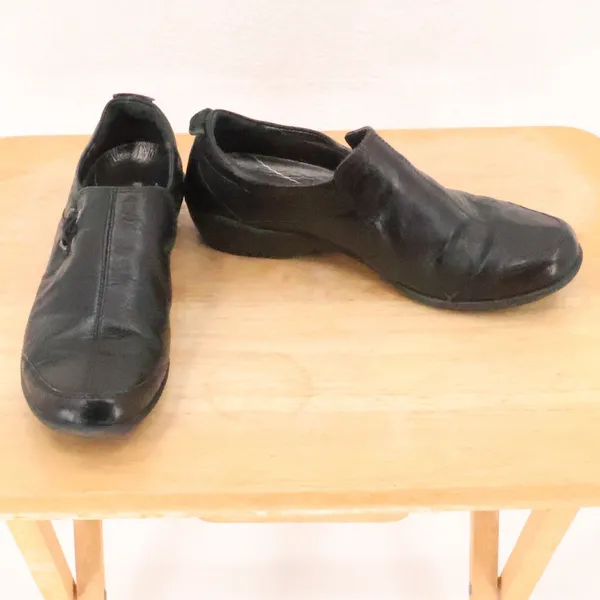 Romika City Light Leather Slip On Loafers Womens Size 40 US 9/9.5 Black Comfort‎ - Image 9