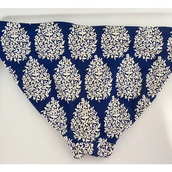 Boden Womens Bikini Swim Bottom Navy Cream Pattern Sz US 8 - Image 5