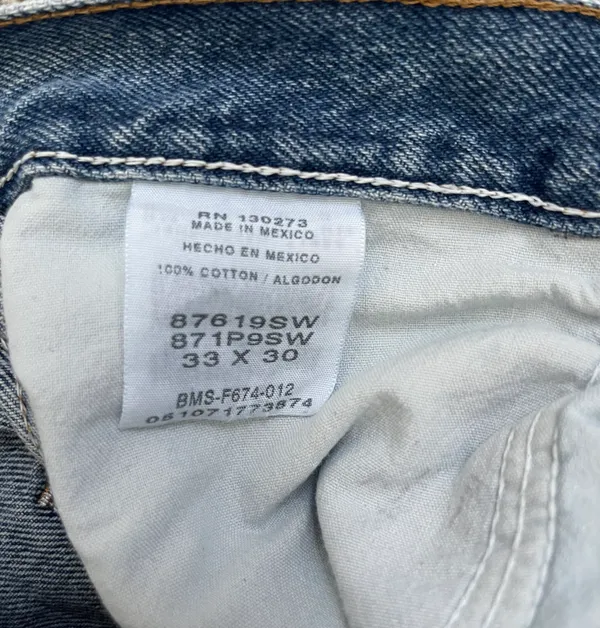 Vintage Jeans Blue Size 30 - Image 4